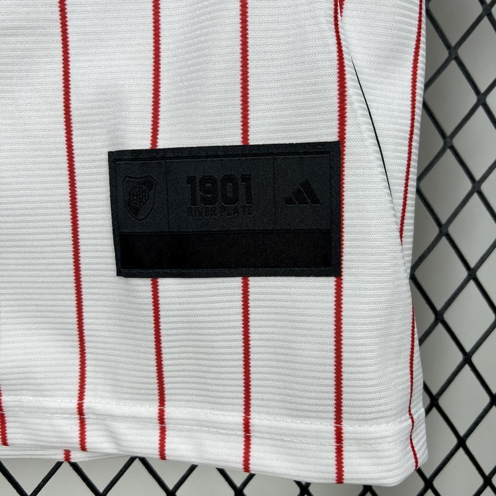 25-26 River Plate Baseball Uniform Football Kit AAAAJersey Supply Factory Yupoo 2