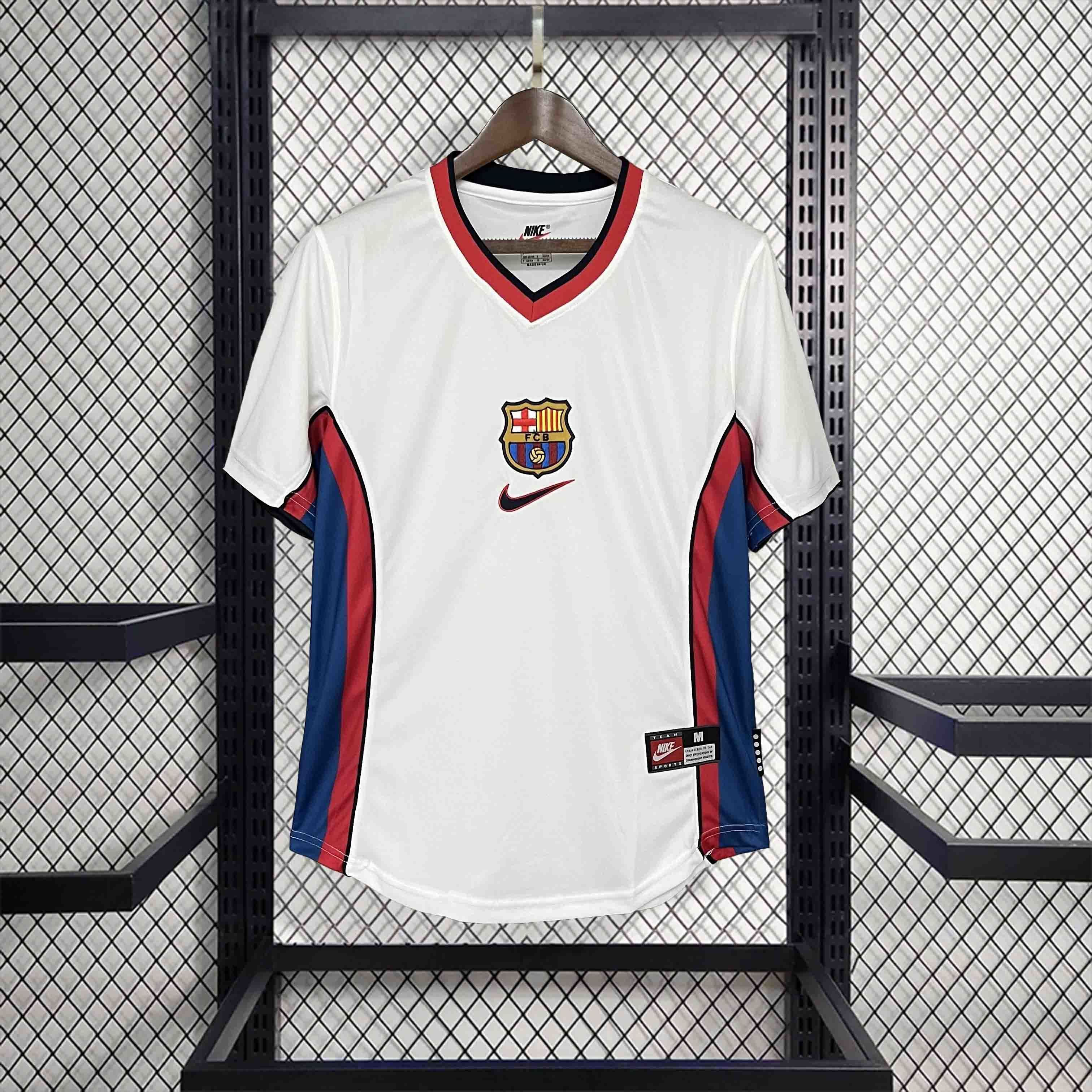 98-99 Barcelona Away Retro Kit Best Wholesale Yupoo