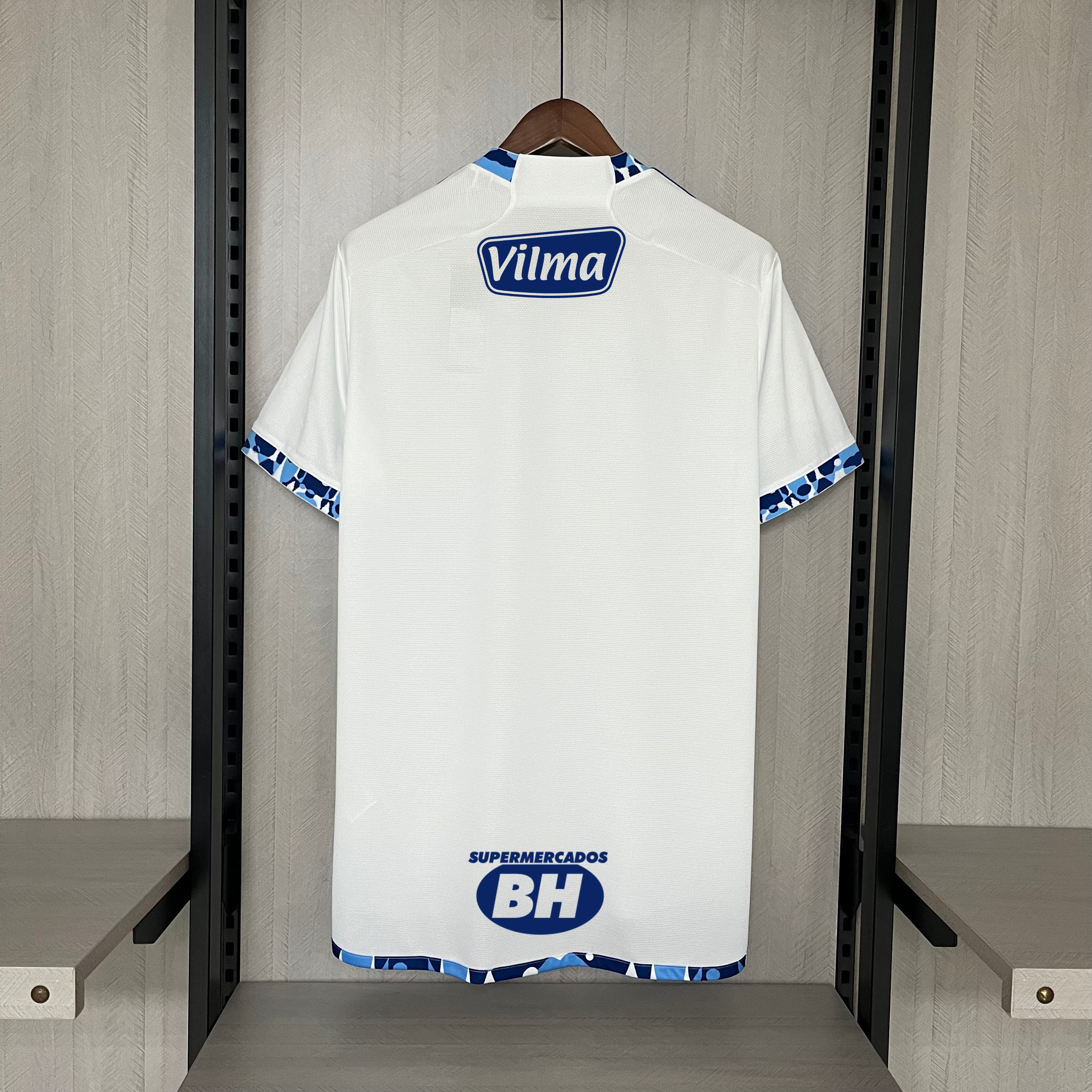 24-25 Cruzeiro Away Kit with All Sponsors Best Wholesale Yupoo 1