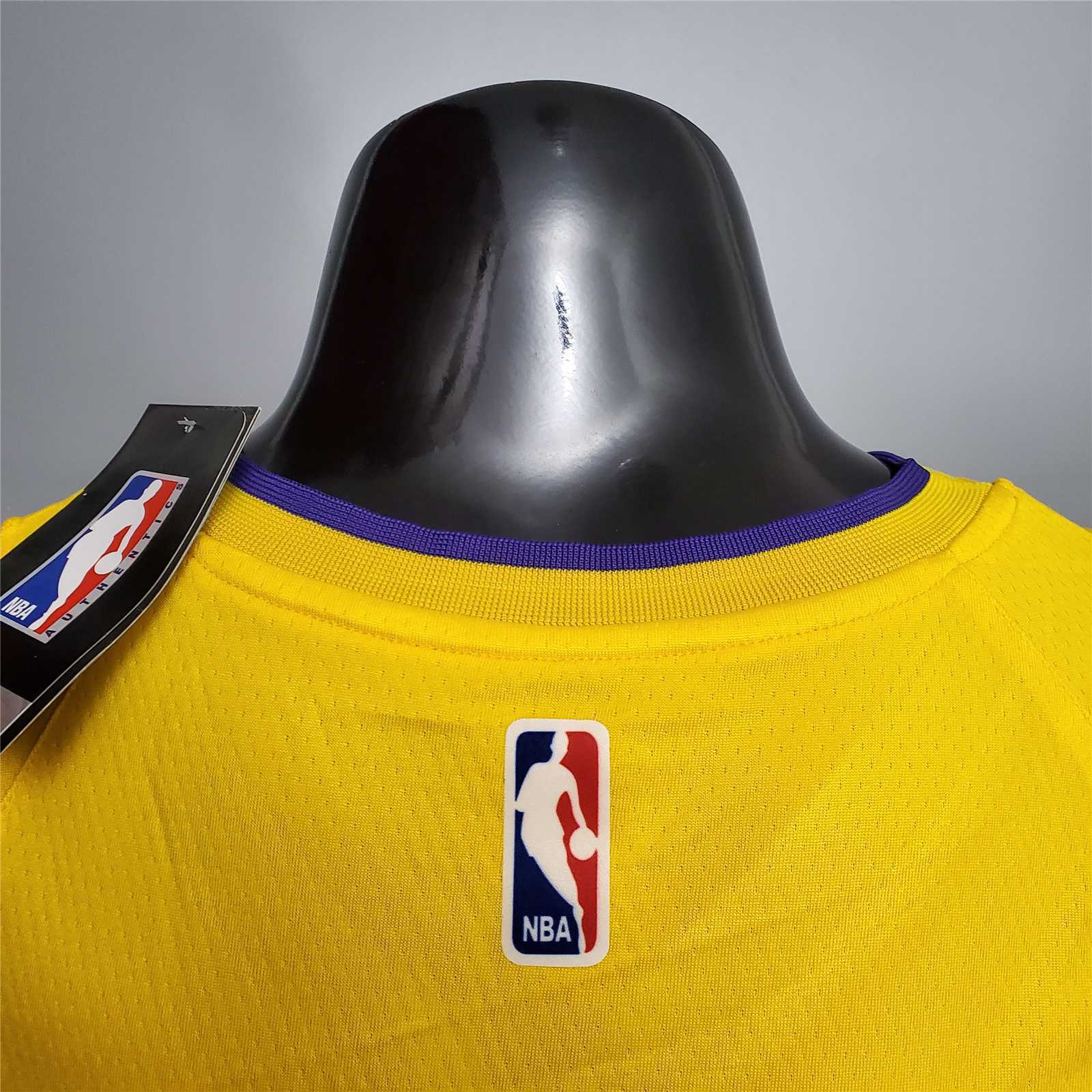 Bryant #24 Lakers yellow 6