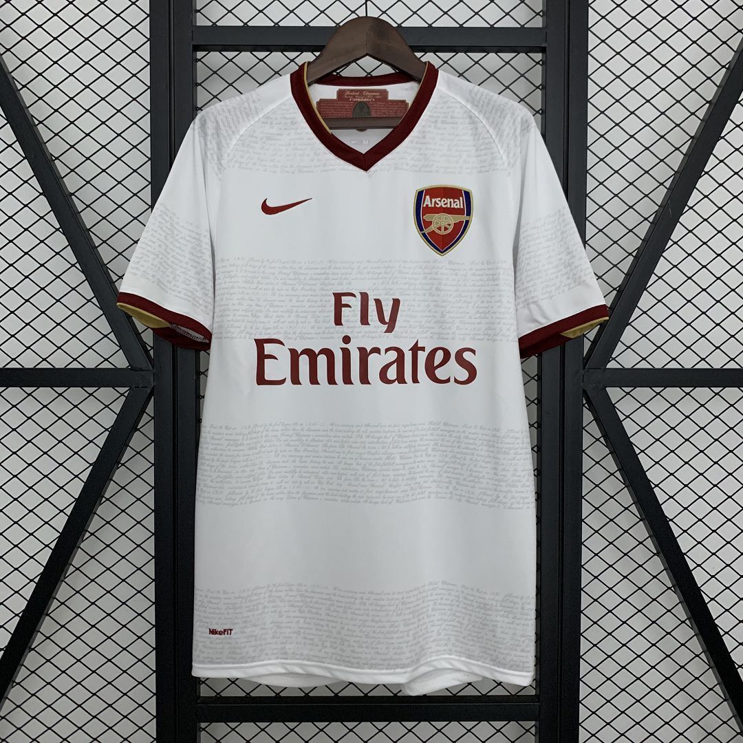 07-08 Arsenal Away Retro Kit Vintage Shirt AAAAJersey Supply Yupoo