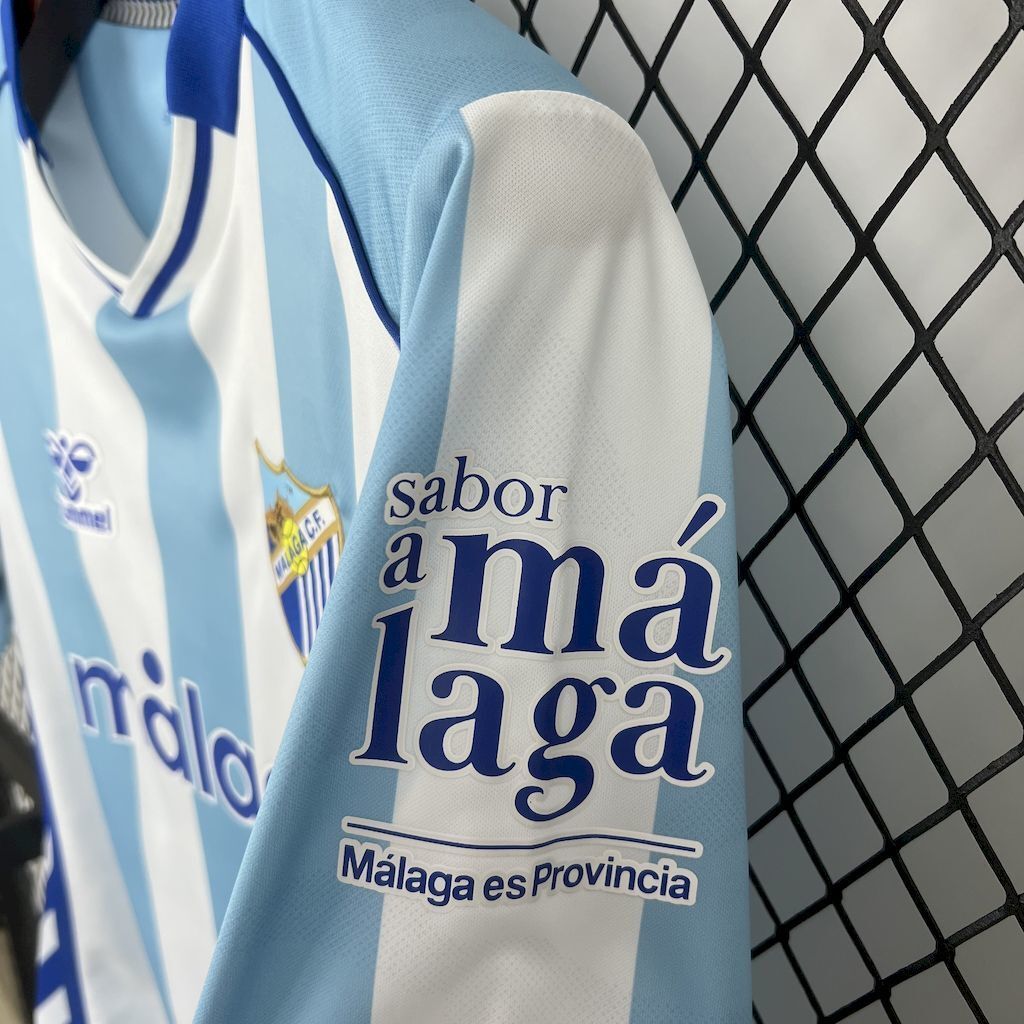 25-26 Malaga Home Shirt Football T-Shirt AAAAJersey Supply Yupoo 5