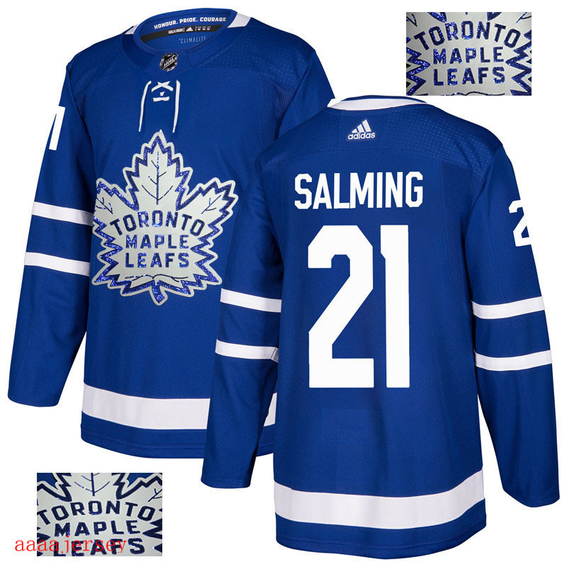 2018 Toronto Maple Leafs ice hockey jersey M-3XL 多伦多枫叶队时尚亮片款冰球服 2