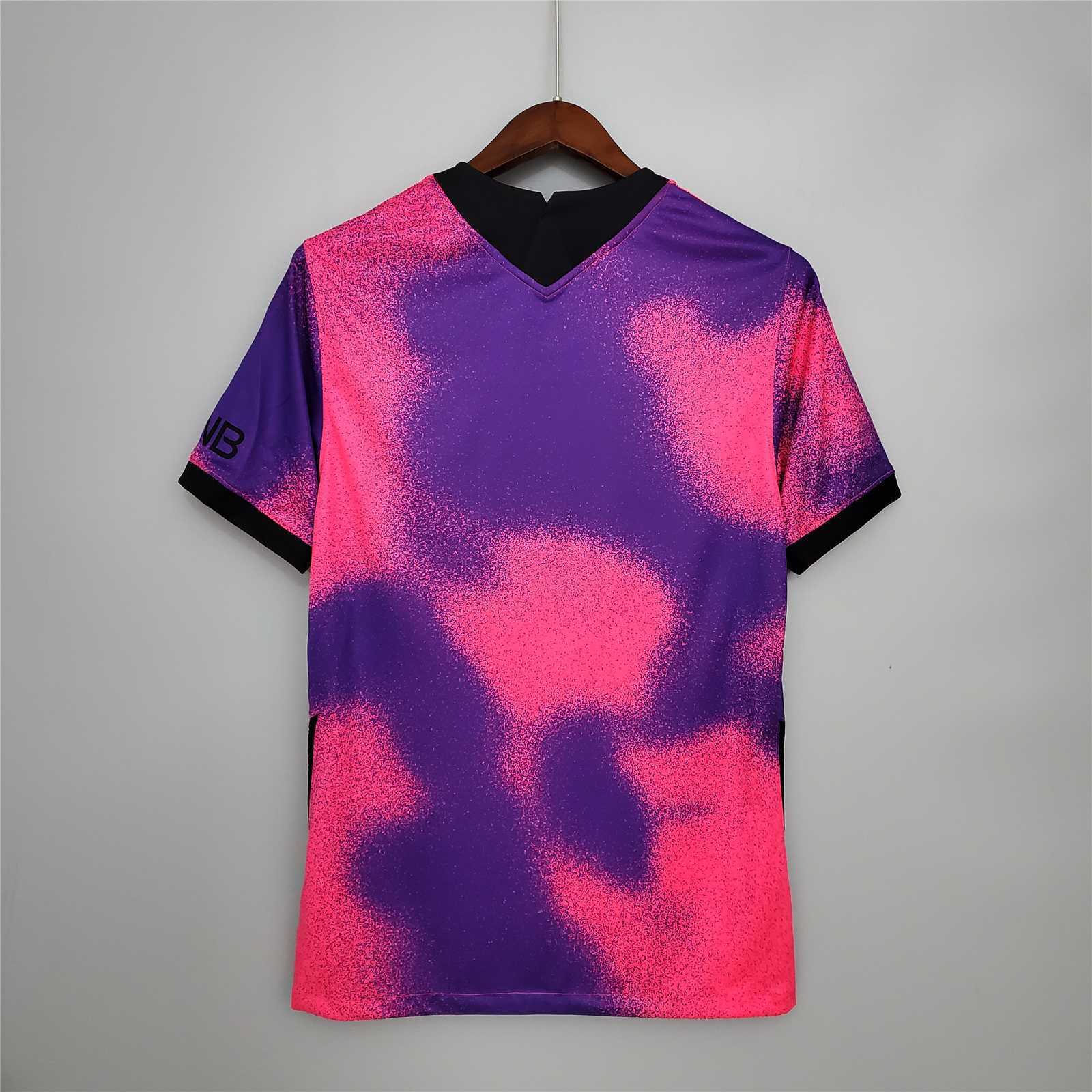 20-21 Jordan PSG fourth away purple 13