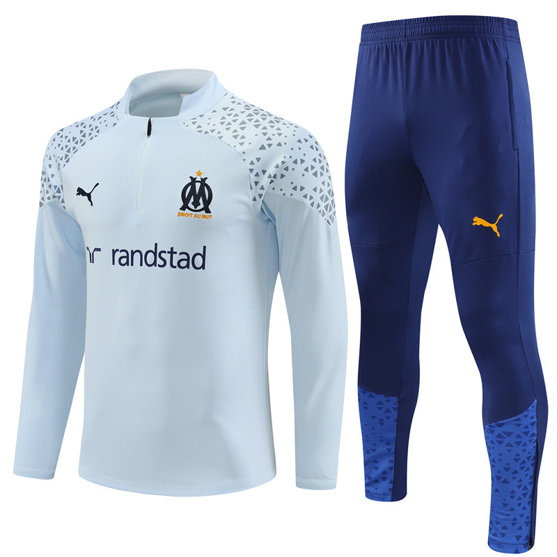 23-24 Marseille Long Sleeve Training Suit Yupoo 3