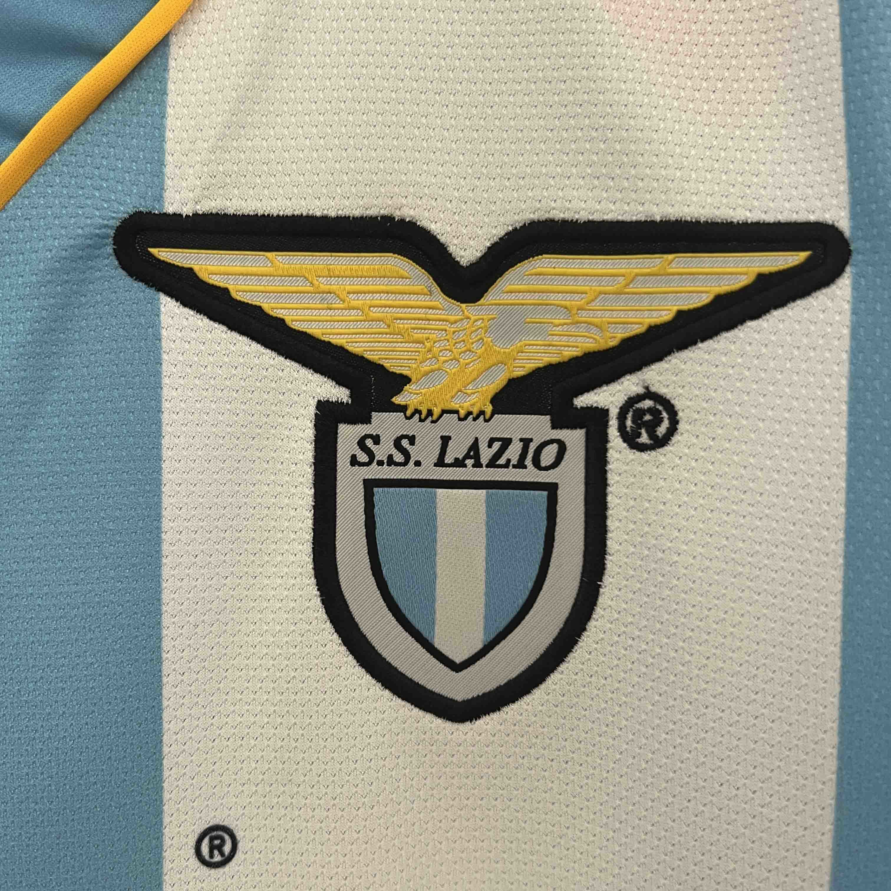 99-00 Lazio Home Retro Kit Football Apparel AAAAJerseys Dropshipping Yupoo 1