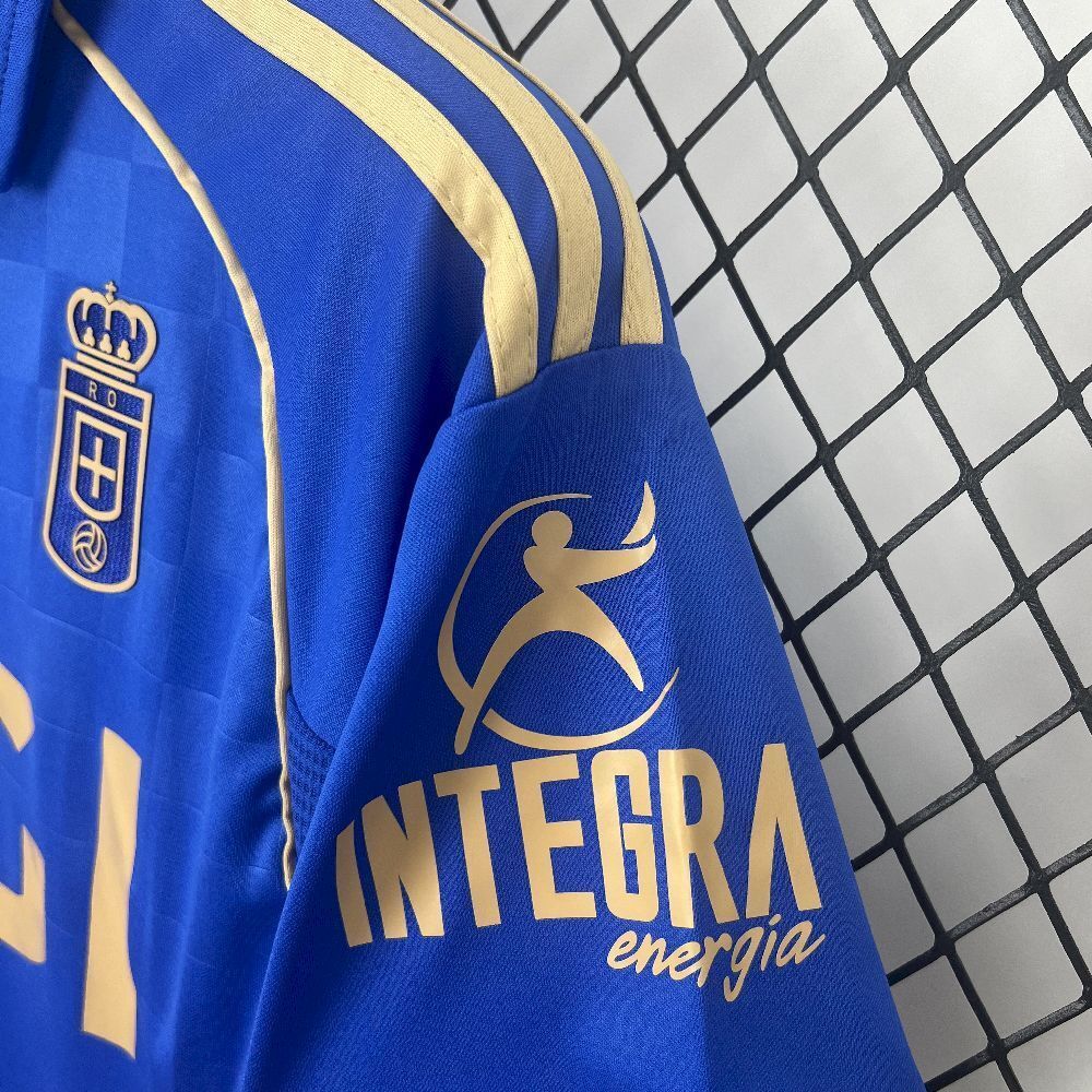25-26 Oviedo Home Kit Soccer AAAAJersey Yupoo 5