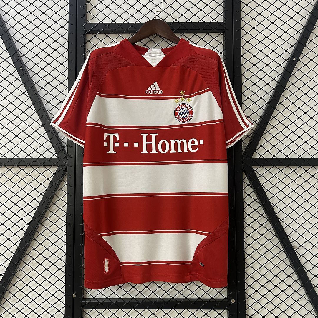 07-08 Bayern Munich Home Retro Kit Vintage Shirt AAAAJersey Dropship Yupoo 6