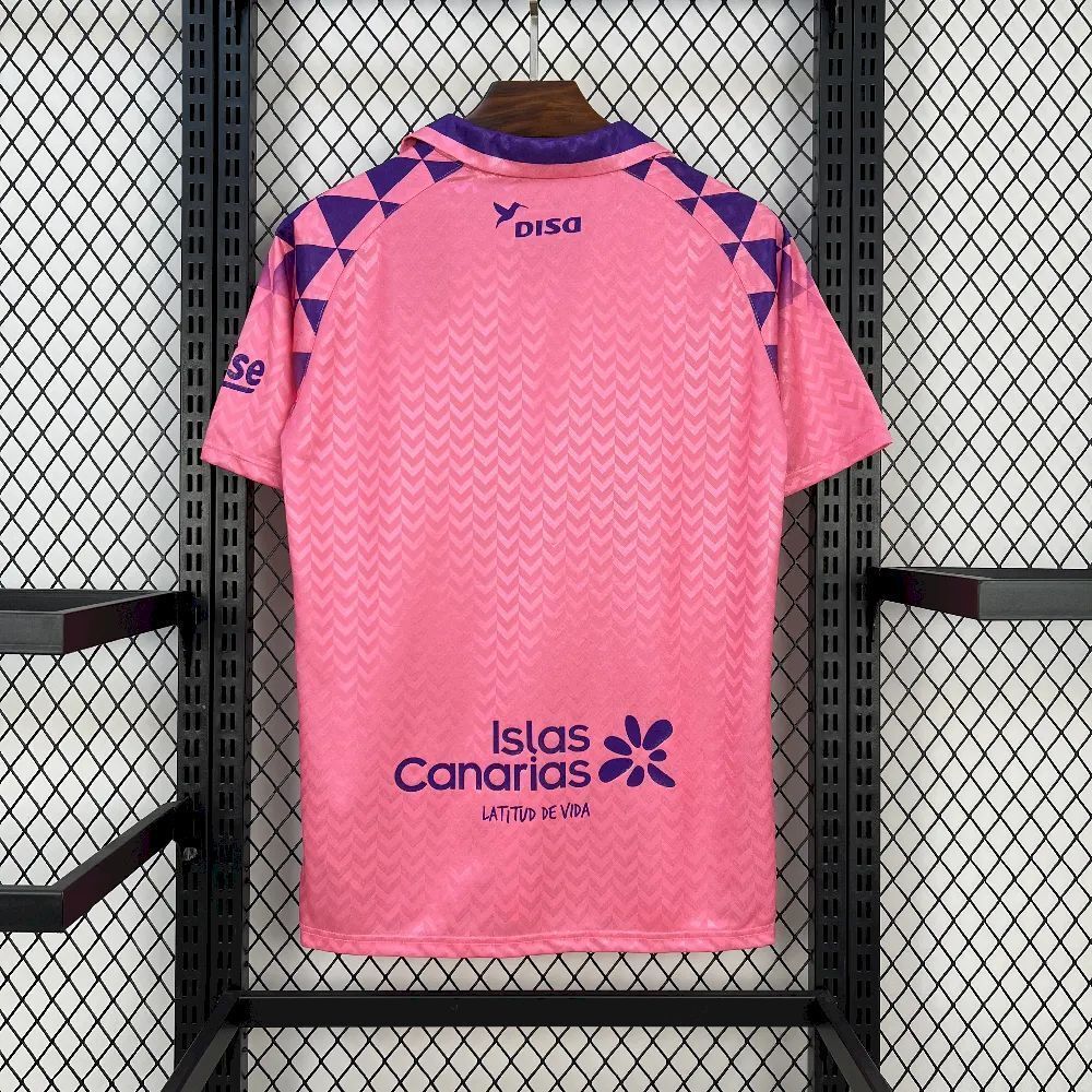 24-25 Las Palmas Pink Octorber Special Edition Shirt Football Apparels Soccer AAAAJersey Yupoo 5
