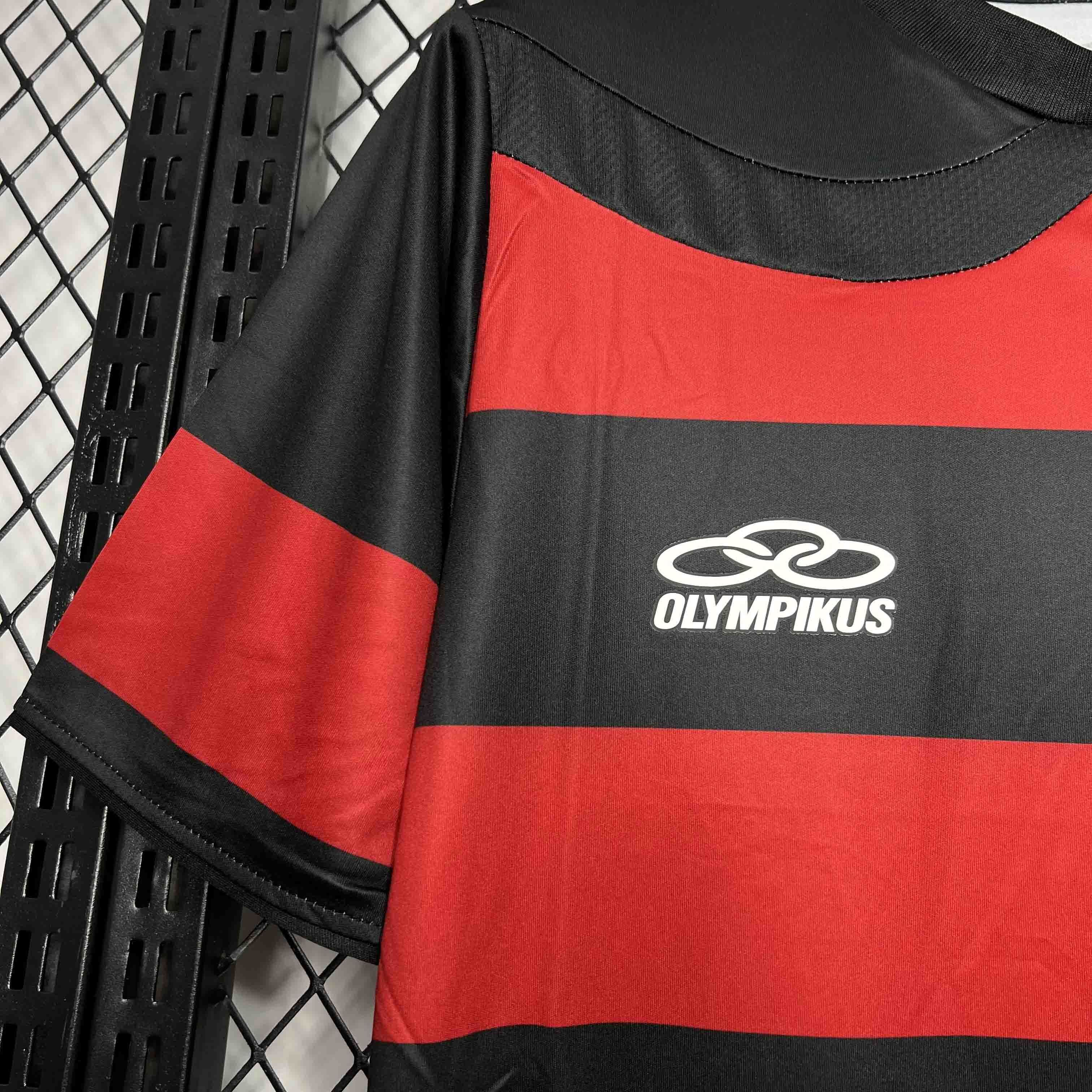 09-10 Flamengo Home Retro Kit Vintage Shirt AAAAJersey Wholesale Yupoo 6