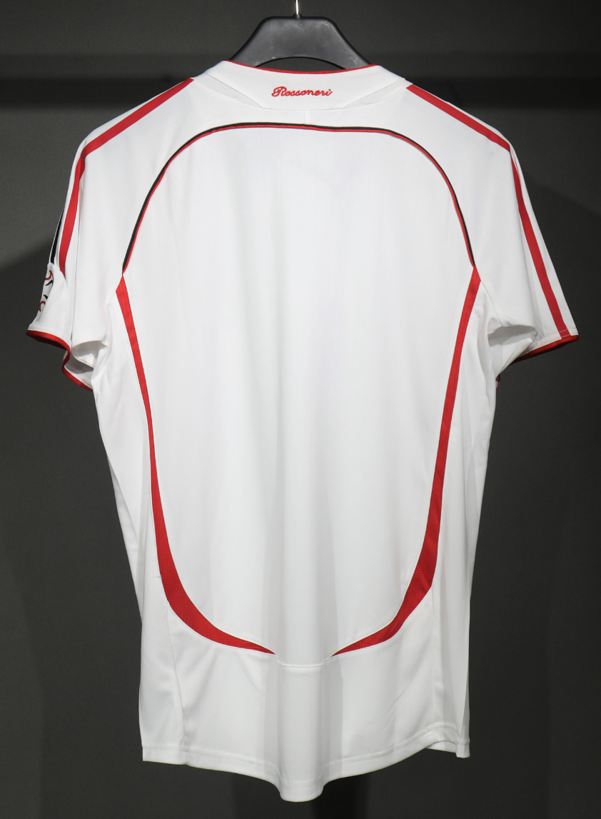 06-07 AC Milan Away Retro Kit Vintage Player Version Sino Shirt AAAAJersey Dropship Yupoo 2