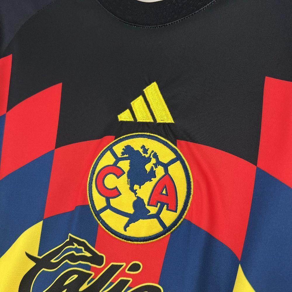 25-26 Club America Home Kit Soccer T-Shirt AAAAJersey Supply Yupoo 2