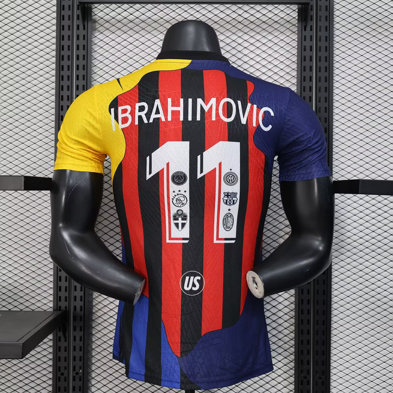25-26 Ibrahimovic Career Kit Player Version Shirt AAAAJersey Wholesale Yupoo 1