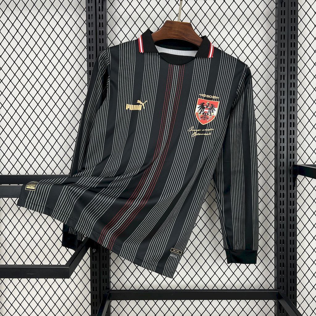 2024 Austria 50th Anniversary Commemoration Long Sleeves Shirt AAAAJersey Supplier Yupoo