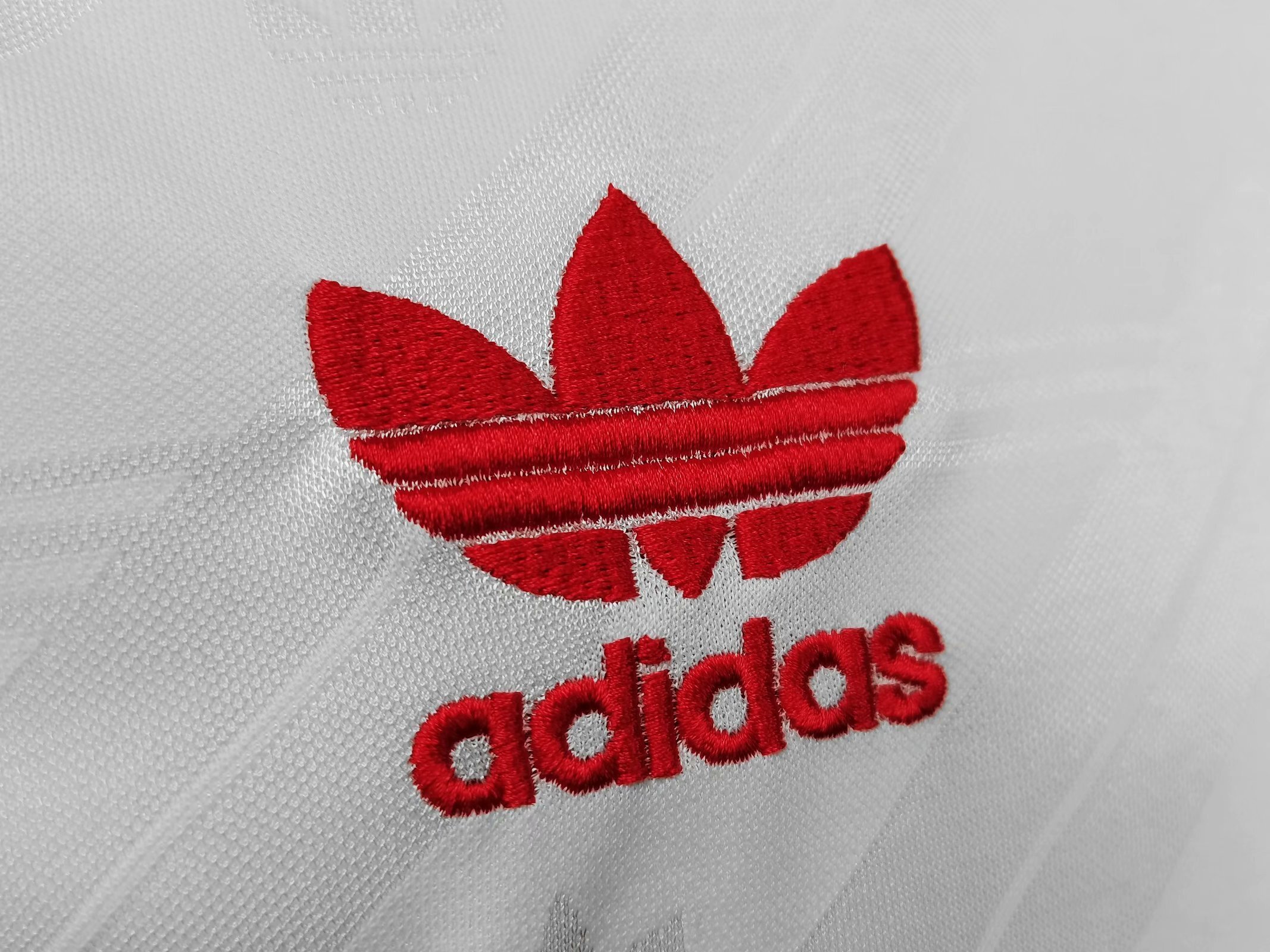 86-88 Manchester United away white away long sleeve 2