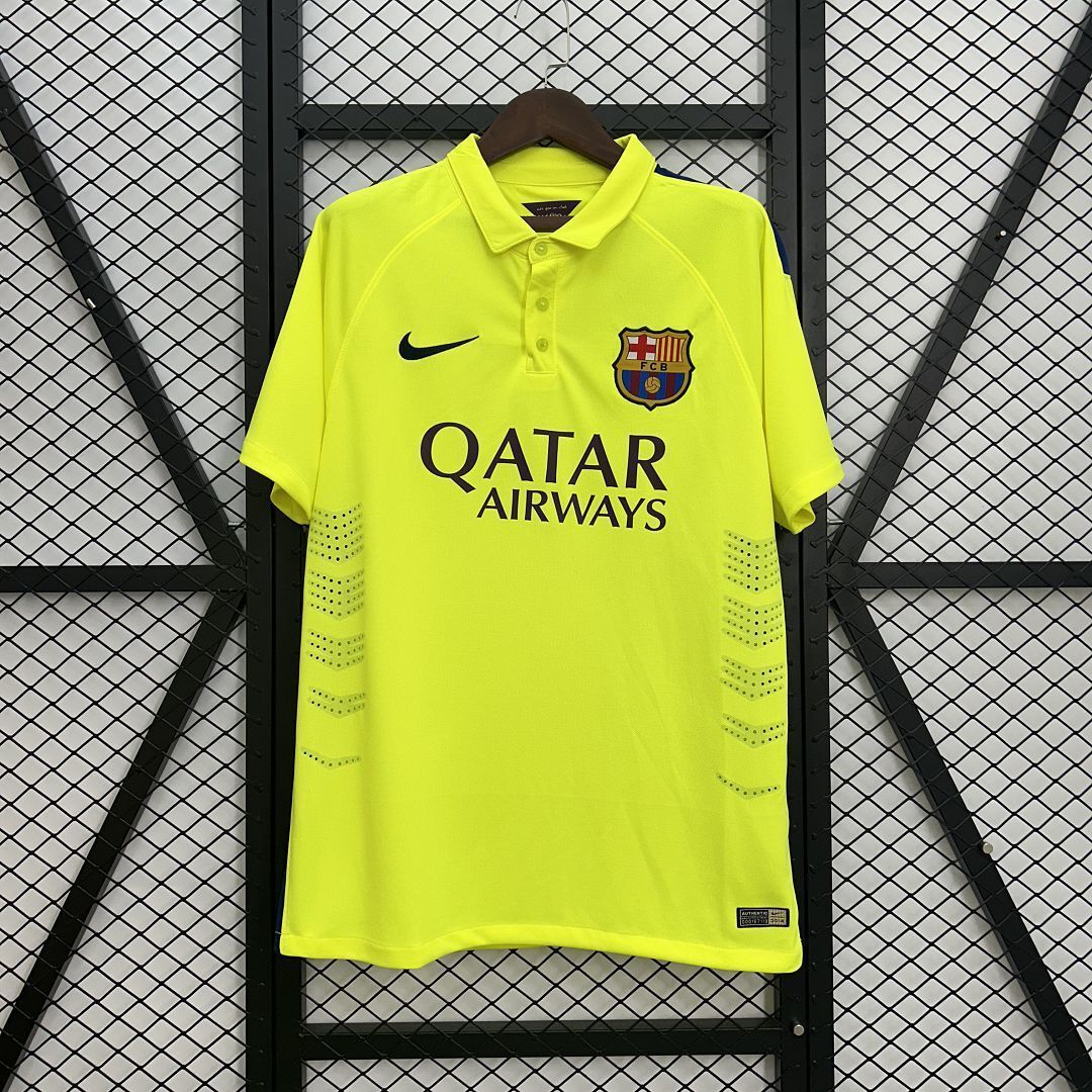 14-15 Barcelona Third Retro Kit Vintage Shirt AAAAJersey Supply Yupoo