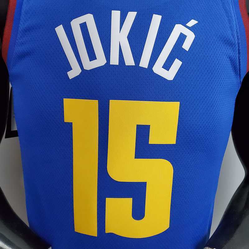 New Nuggets Jokic #15 Theme Limited City Edition Blue 2