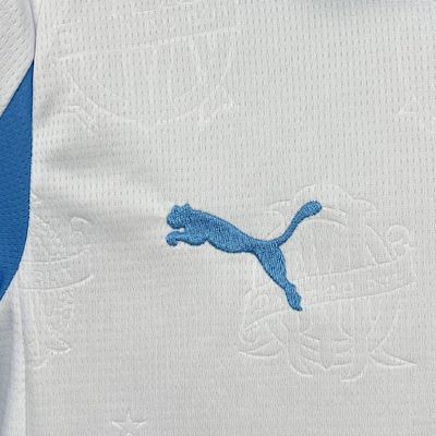 25-26 Olympique Marseille Home Kid Kits Youth Apparels Sino AAAAJersey Supply Yupoo 5