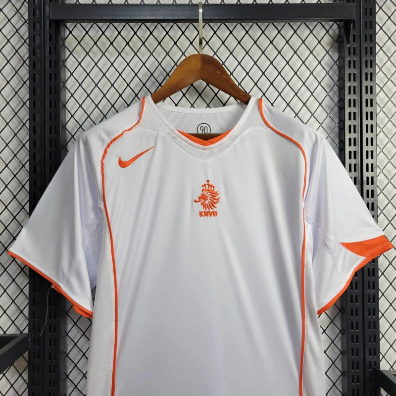 2004 Netherlands Away Retro Kit Vantage Shirt Soccer Jerseys Yupoo 5