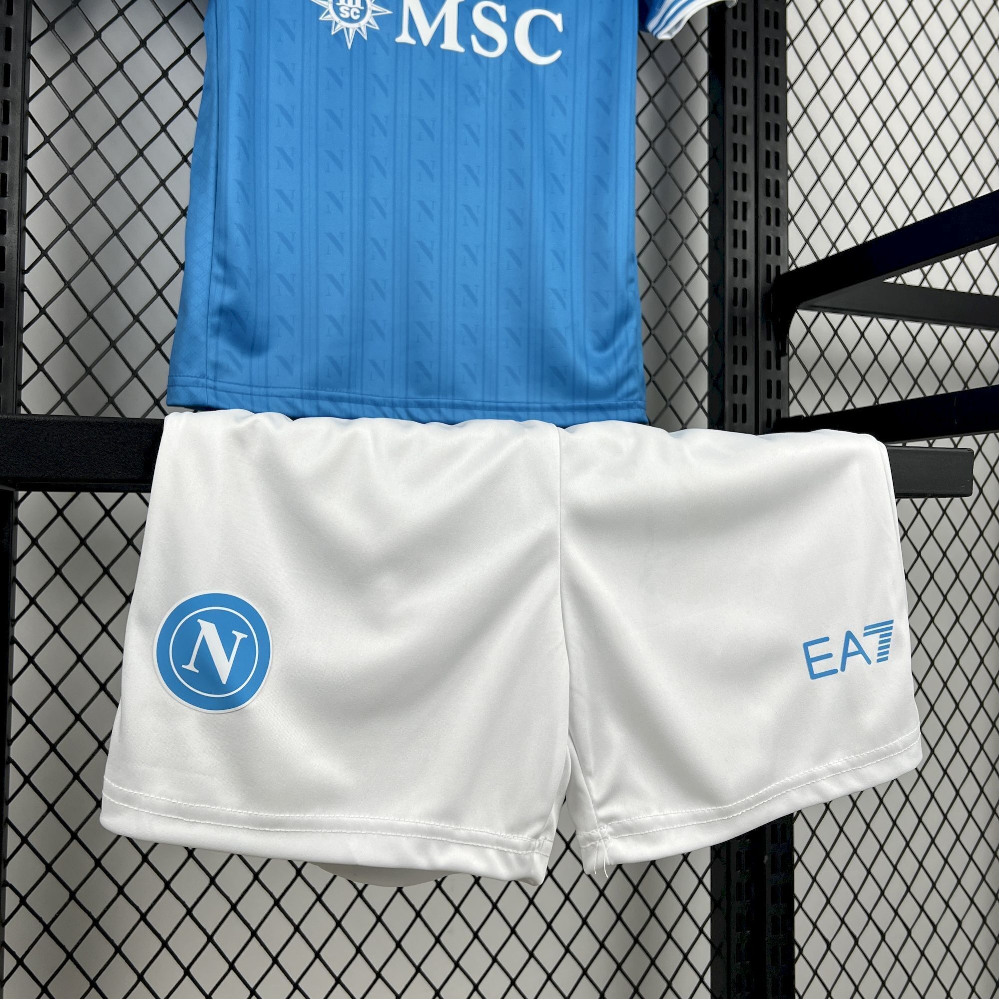 25-26 Napoli Home Kids Football Kits Youth Apparels AAAAJersey Supplier Yupoo 3