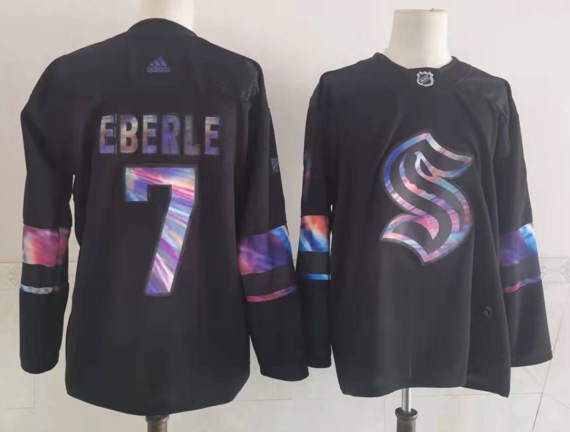 Seattle Kraken ice hockey jersey M-3XL 西雅图海妖队冰球服 3