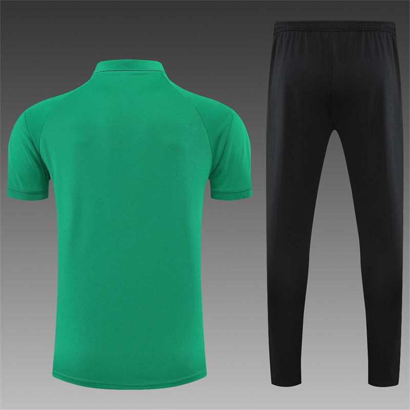 Polo Jordan PSG green corsage 13
