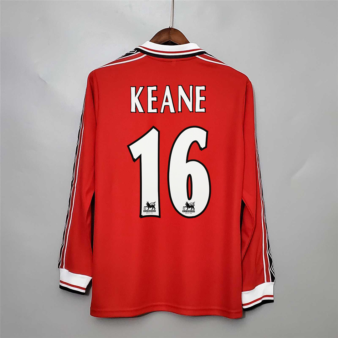 98-99 Manchester United home long sleeve 10