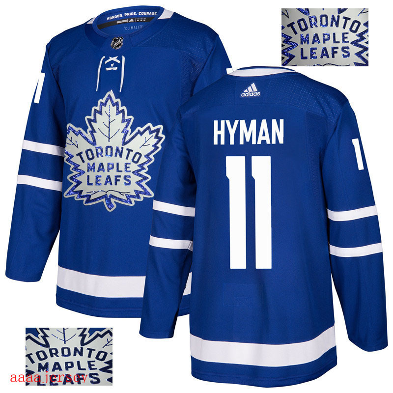 2018 Toronto Maple Leafs ice hockey jersey M-3XL 多伦多枫叶队时尚亮片款冰球服 11