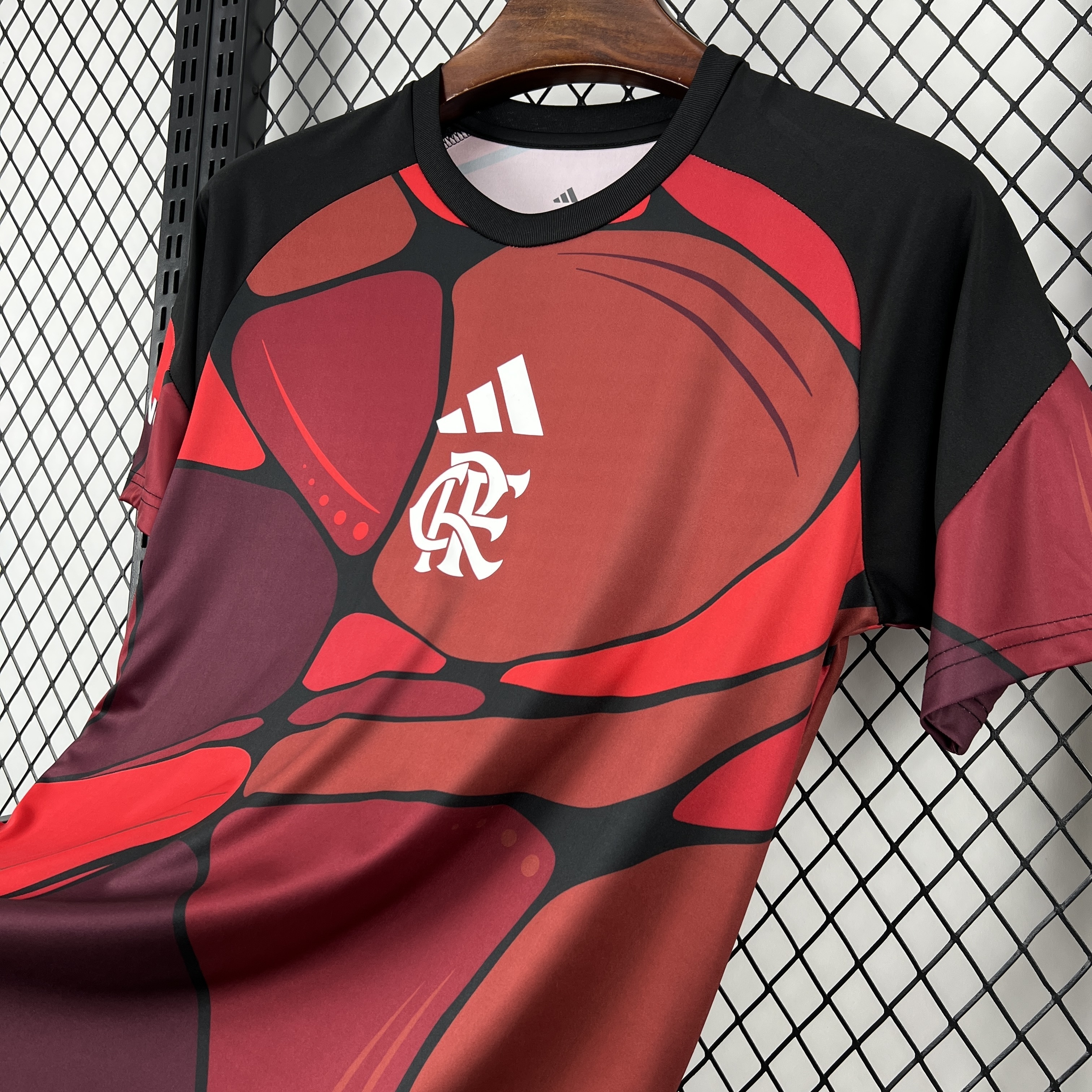 26-27 Flamengo Pre-Match Football T-Shirt AAAAJersey Supply Yupoo7 5