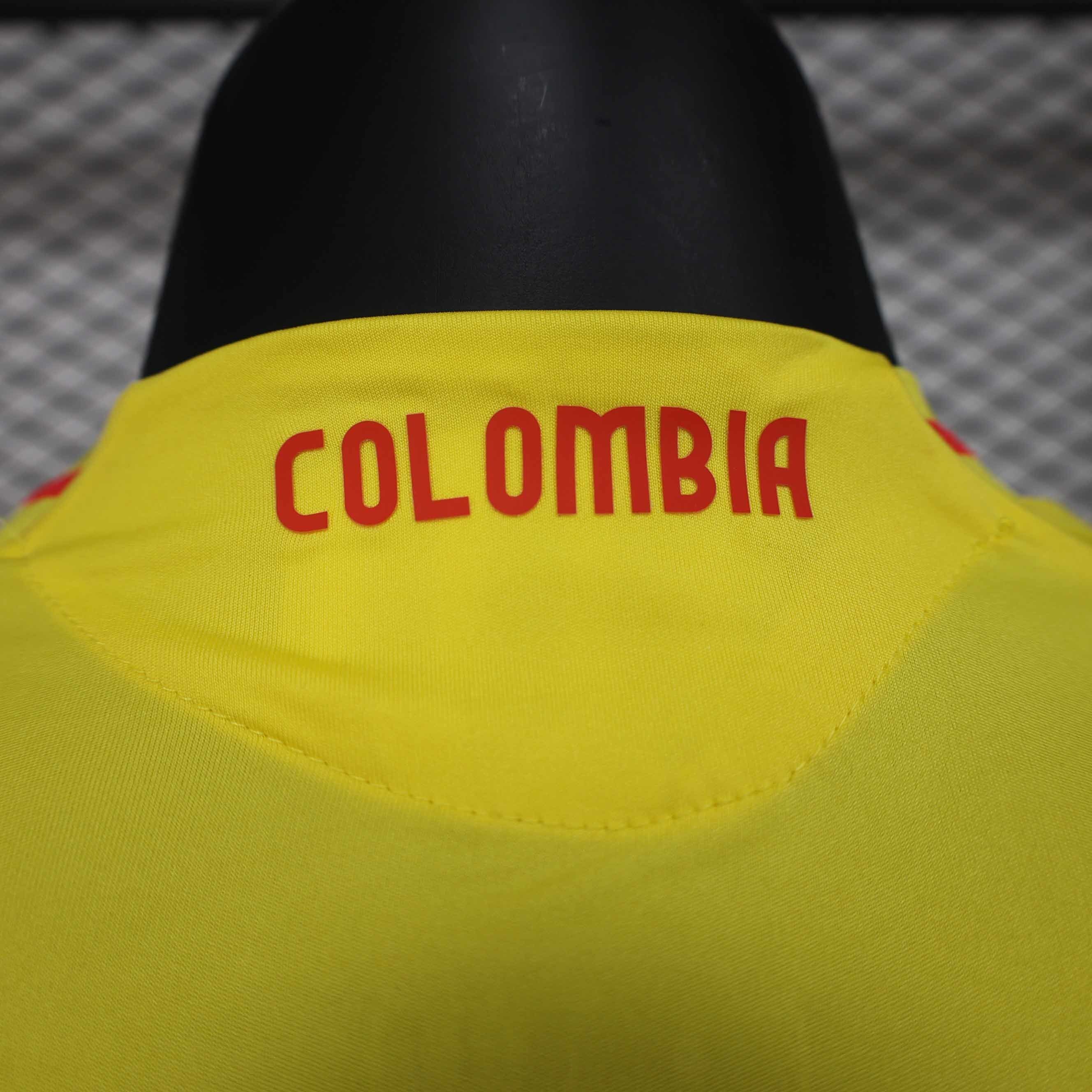 2024 Colombia Home Kit Copa America Player Version Shirt Football Replicas Yupoo 3