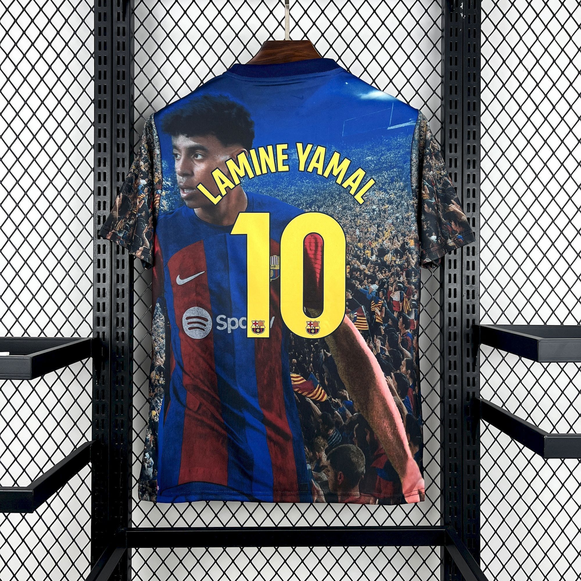 25-26 Barcelona LAMINE YAMAL Special Soccer T-Shirt AAAAJerseys Supply Yupoo 5
