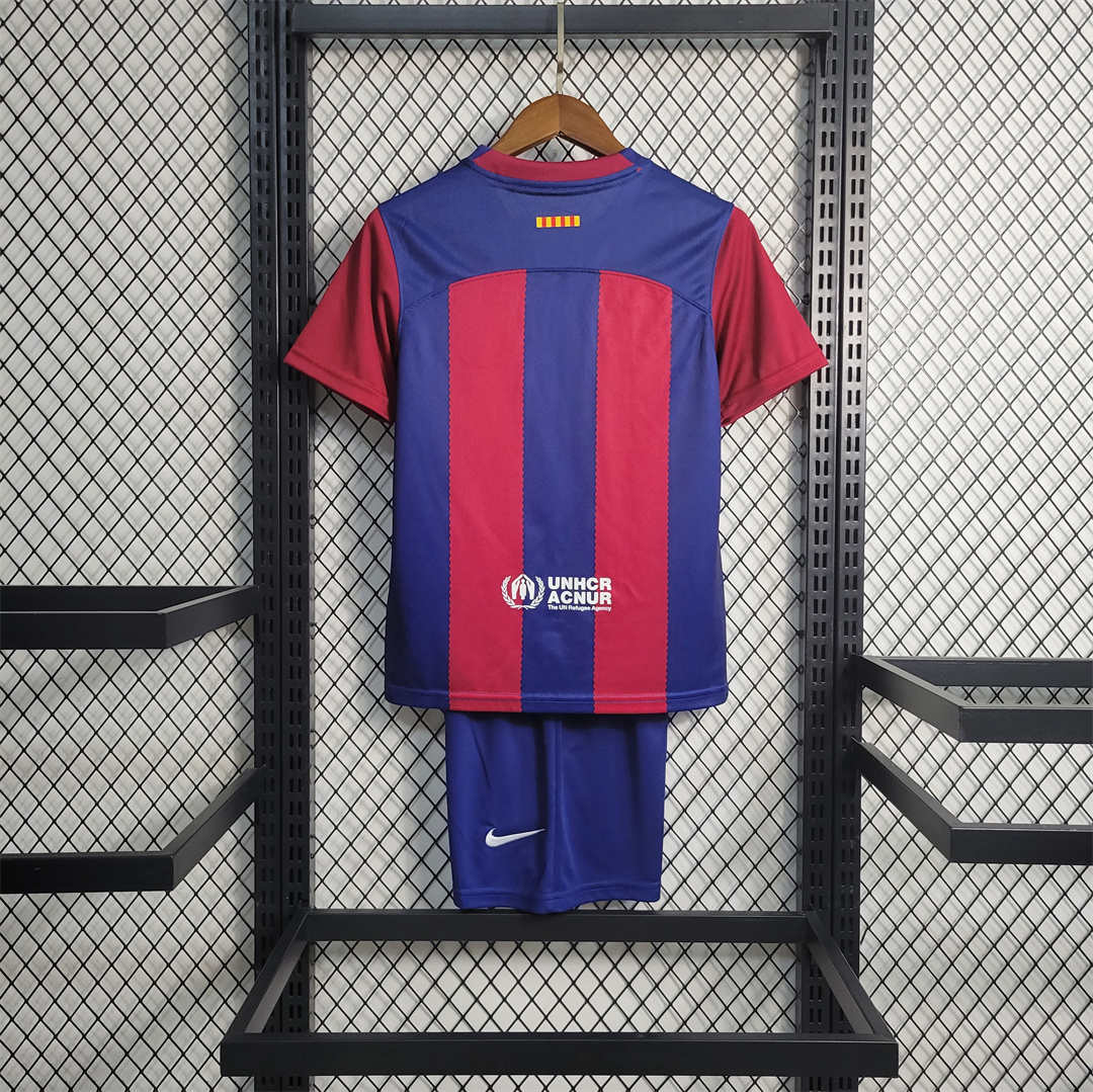23-24 Barcelona home kids kit 10