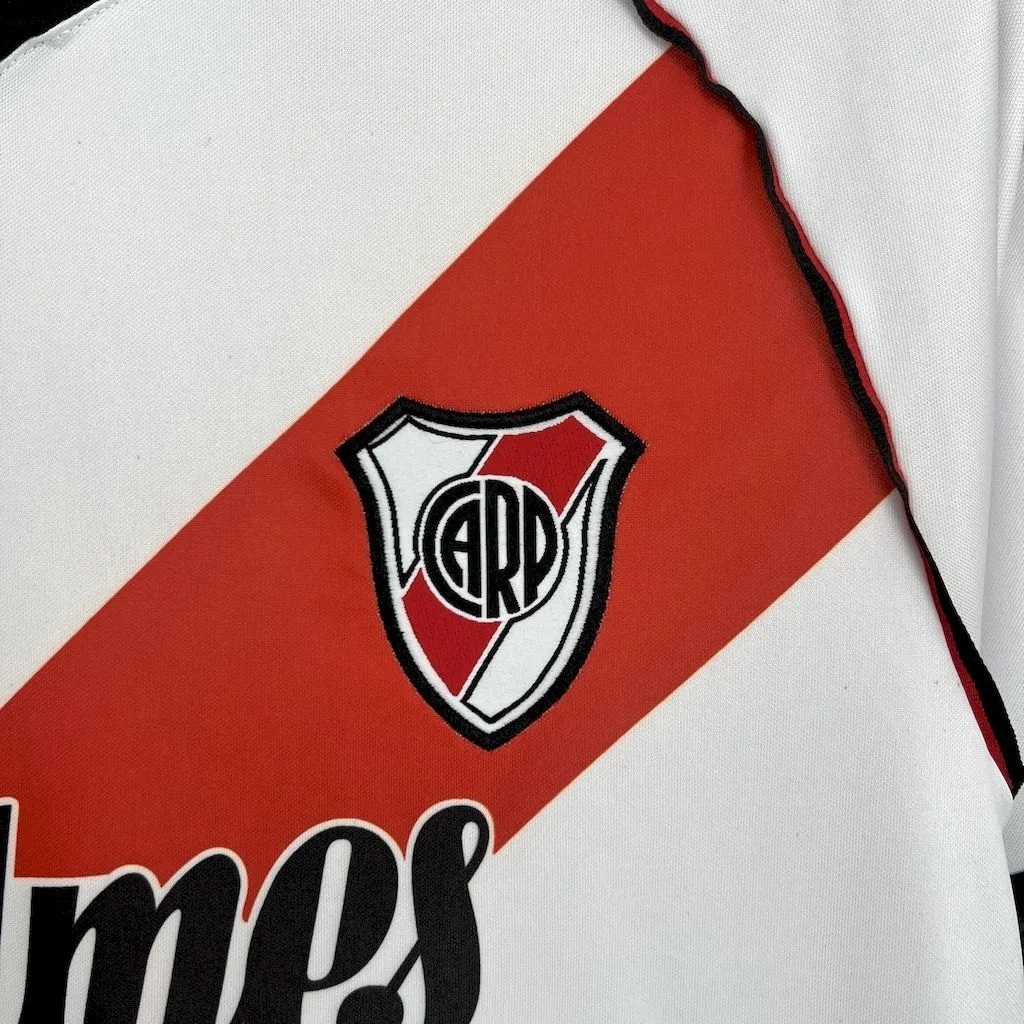 00-01 River Plate Home Retro Kit Vintage Shirt AAAAJersey Supplier Yupoo 5
