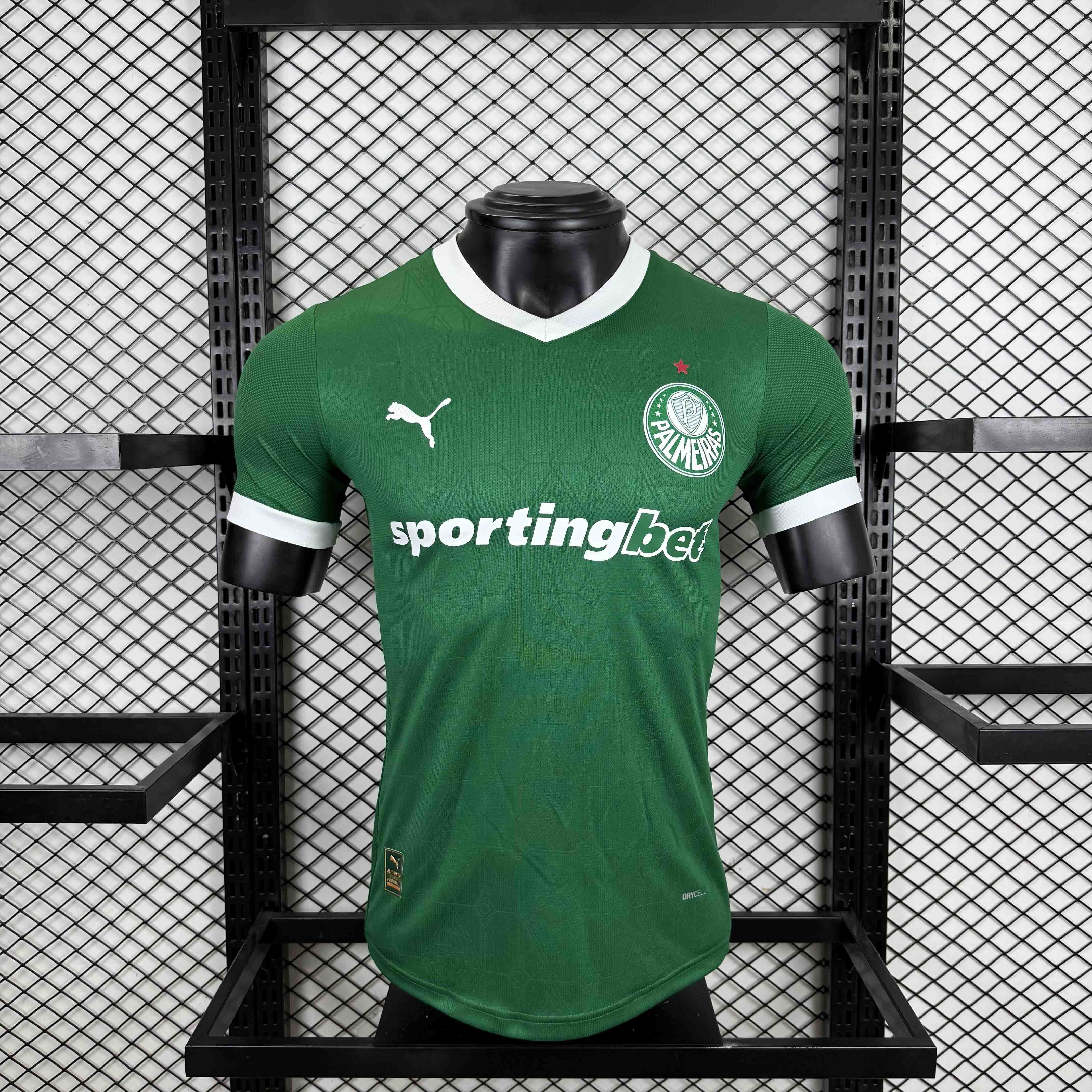 25-26 Palmeiras Home Kit Player Version Shirt AAAAJersey Dropship Yupoo