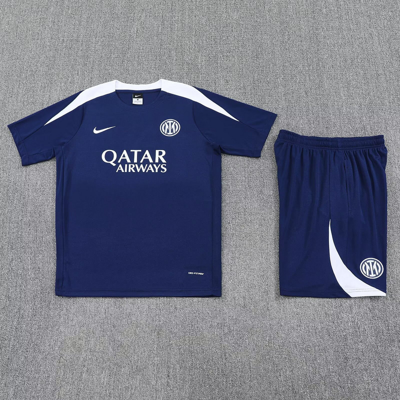 25-26 Inter Milan Navy&White Training Kits Football Tracksuits 1