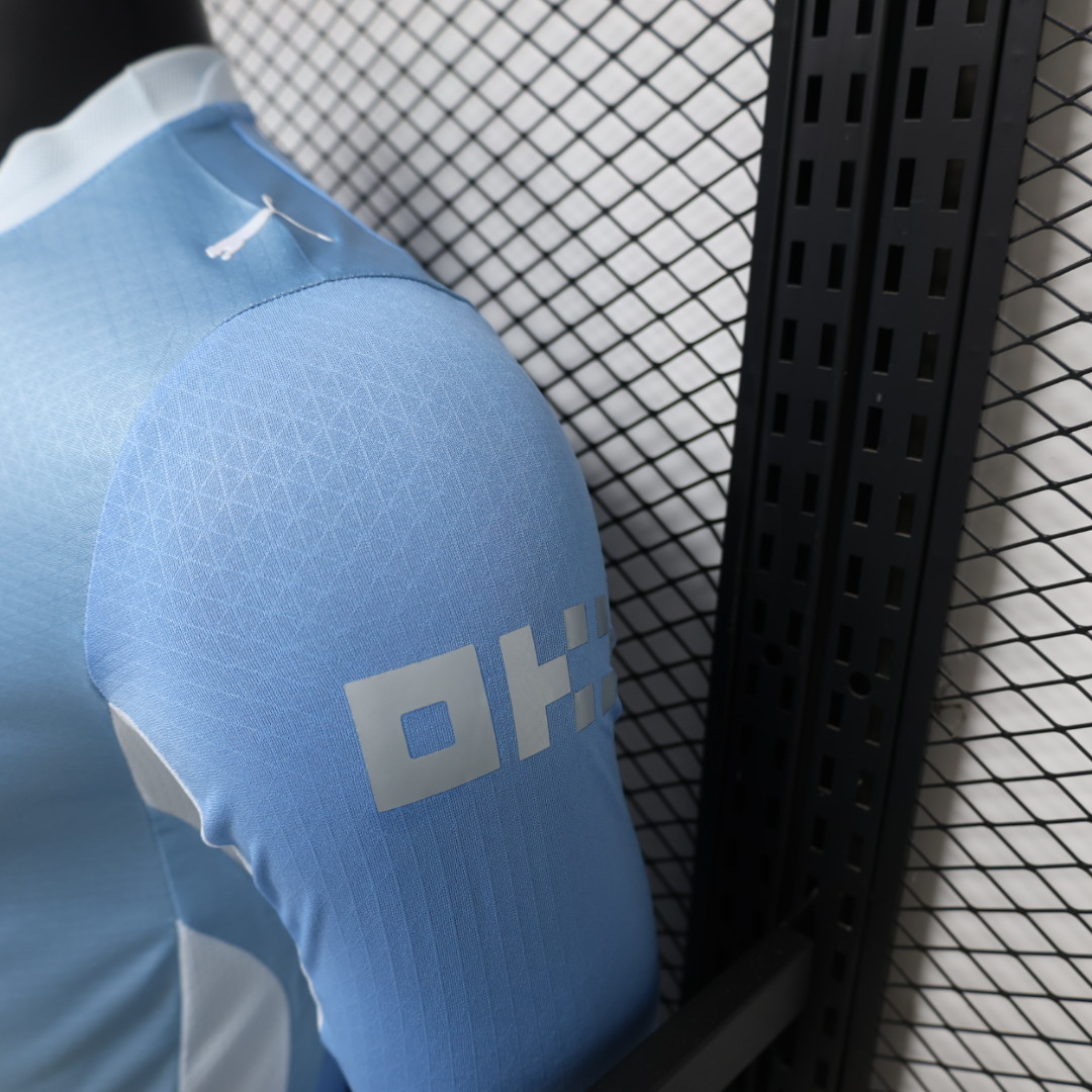 26-27 Manchester City Home Kit Player Version Football Long Sleeve Shirt AAAAJersey Dropship Yupoo 1 5