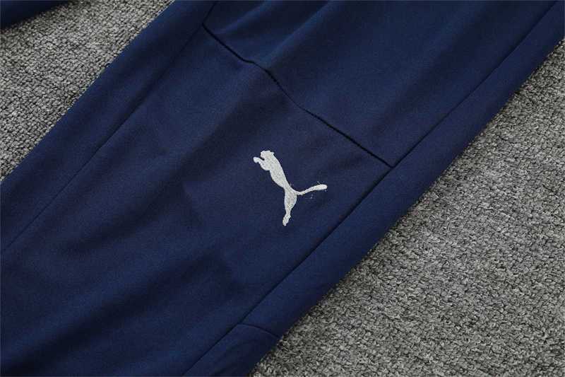 Manchester City Polo deep royal blue stripes 6