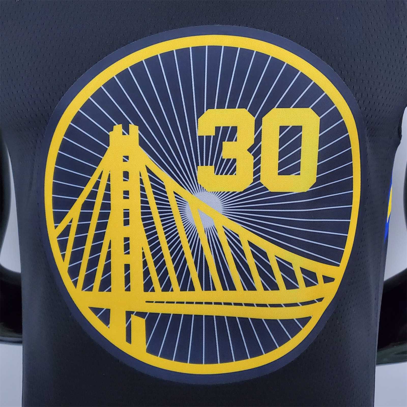 2022 75th Anniversary Curry #30 Warriors City Edition Black 8