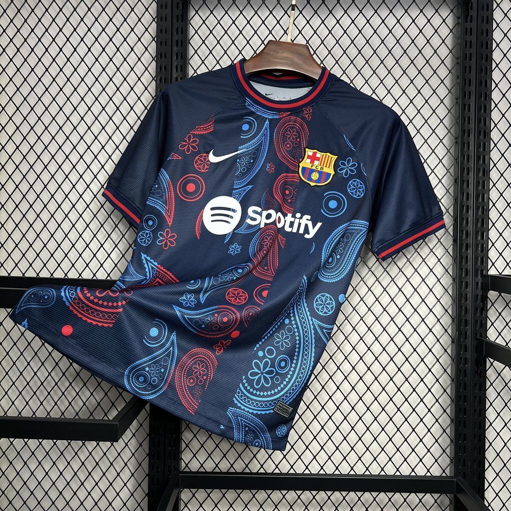 24-25 Barcelona Navy Special Edition Shirt AAAAJersey Supplier Yupoo
