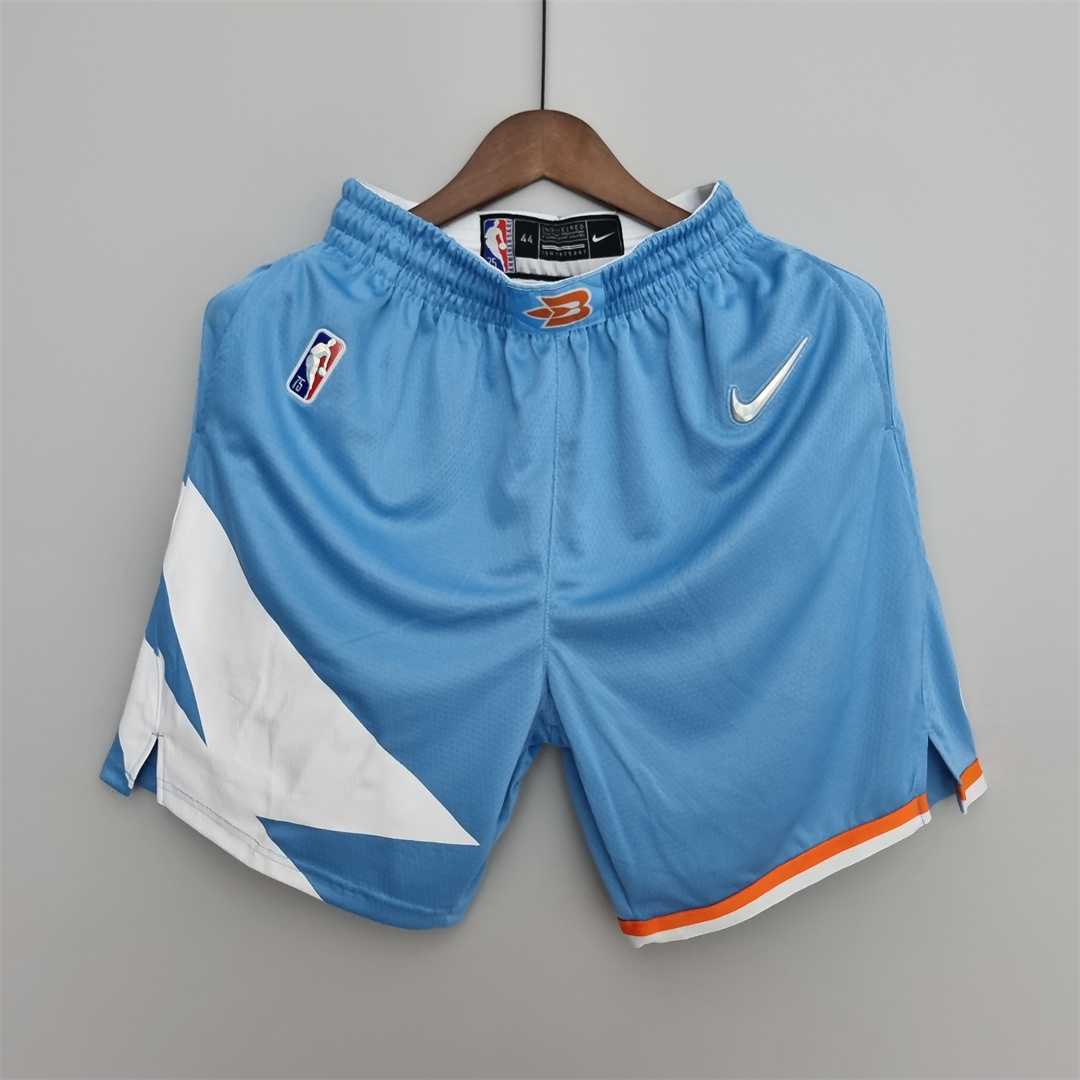 2022 Los Angeles Clippers City Edition Blue NBA Shorts