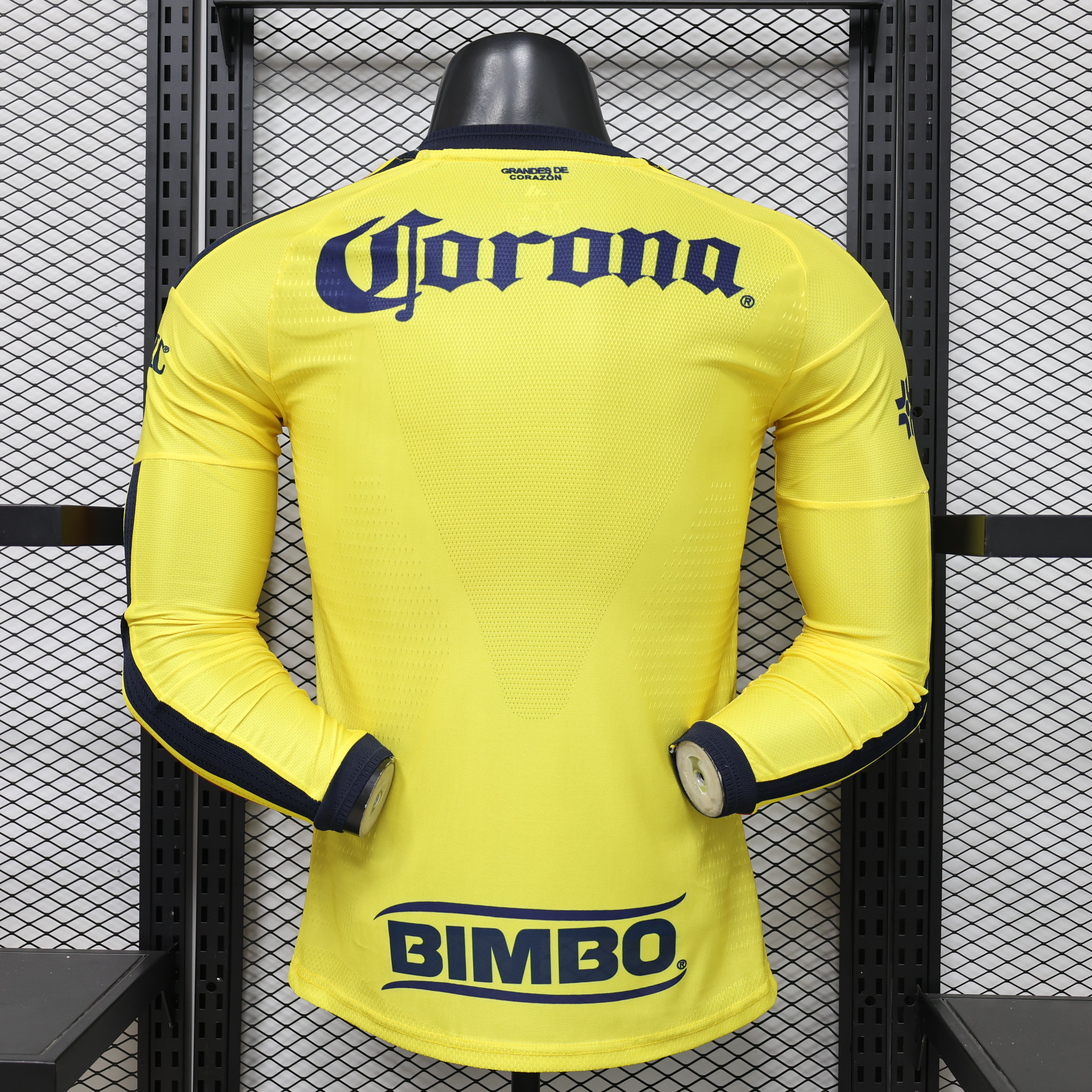 26-27 Club America Home Kit Soccer Player Version Long Sleeve T-Shirt AAAAJersey Supply Yupoo 8 1