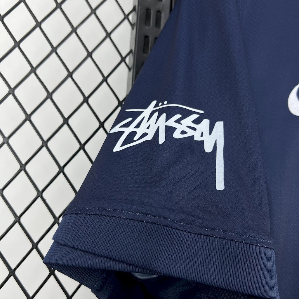 24-25 PSG x Stussy Home Kit Football T-Shirt Soccer AAAAJersey Yupoo 3