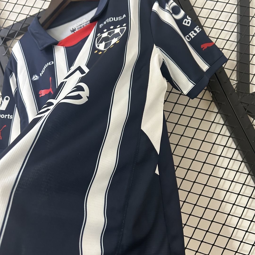 24-25 Monterrey Home Kit Soccer T-Shirt AAAAJersey Dropship Yupoo 3