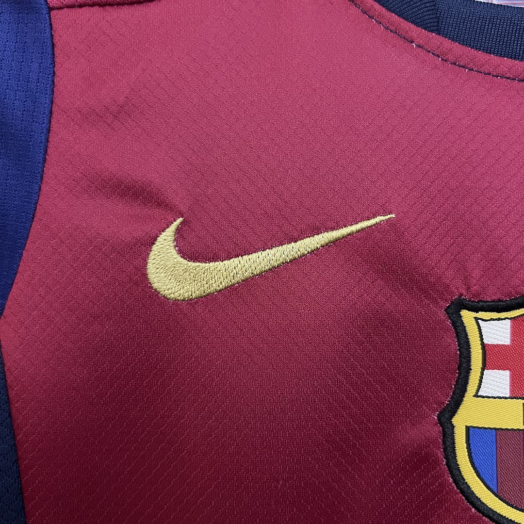 25-26 Barcelona x Travis Scott Home Kid Kits Youth Apparels AAAAJersey Wholesale Yupoo 5