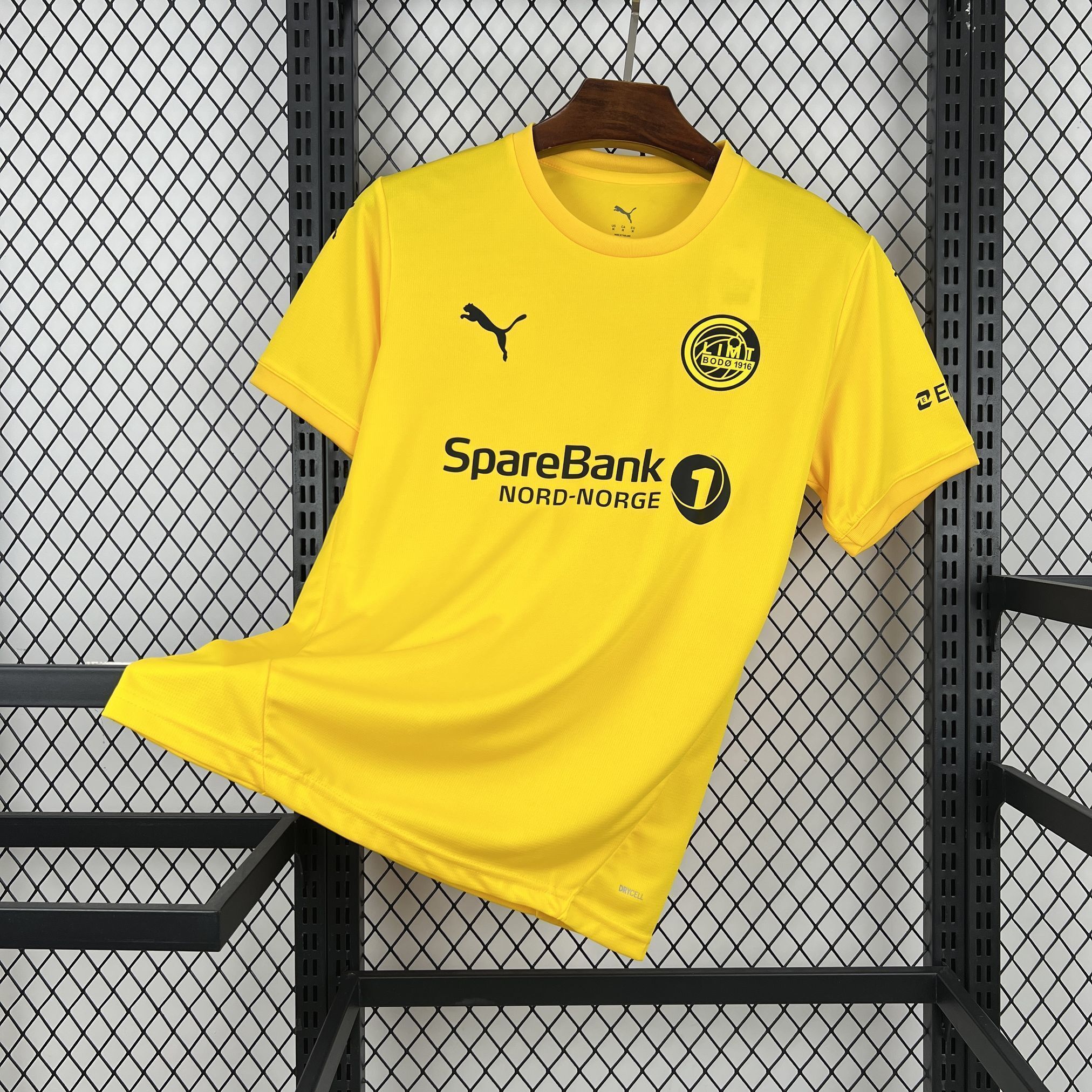 26-27 FK Bodø/Glimt Mens Home Kit Football Yellow T-Shirt AAAAJersey Supply Yupoo