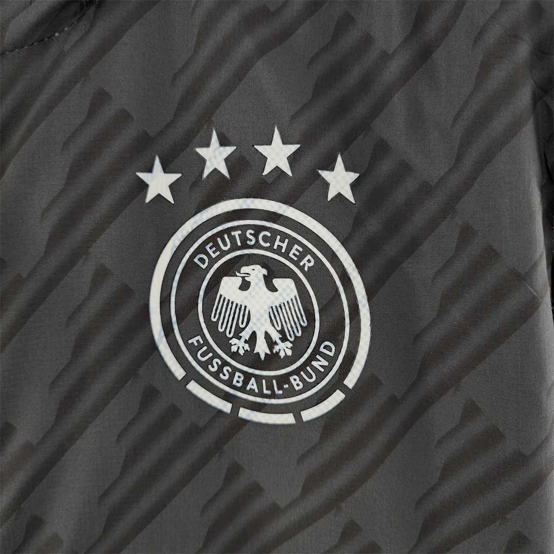 2022 Germany black redwhite Windbreaker 6