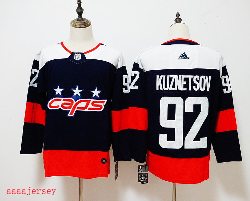 Washington Capitals ice hockey jersey M-3XL 华盛顿首都队冰球服 2