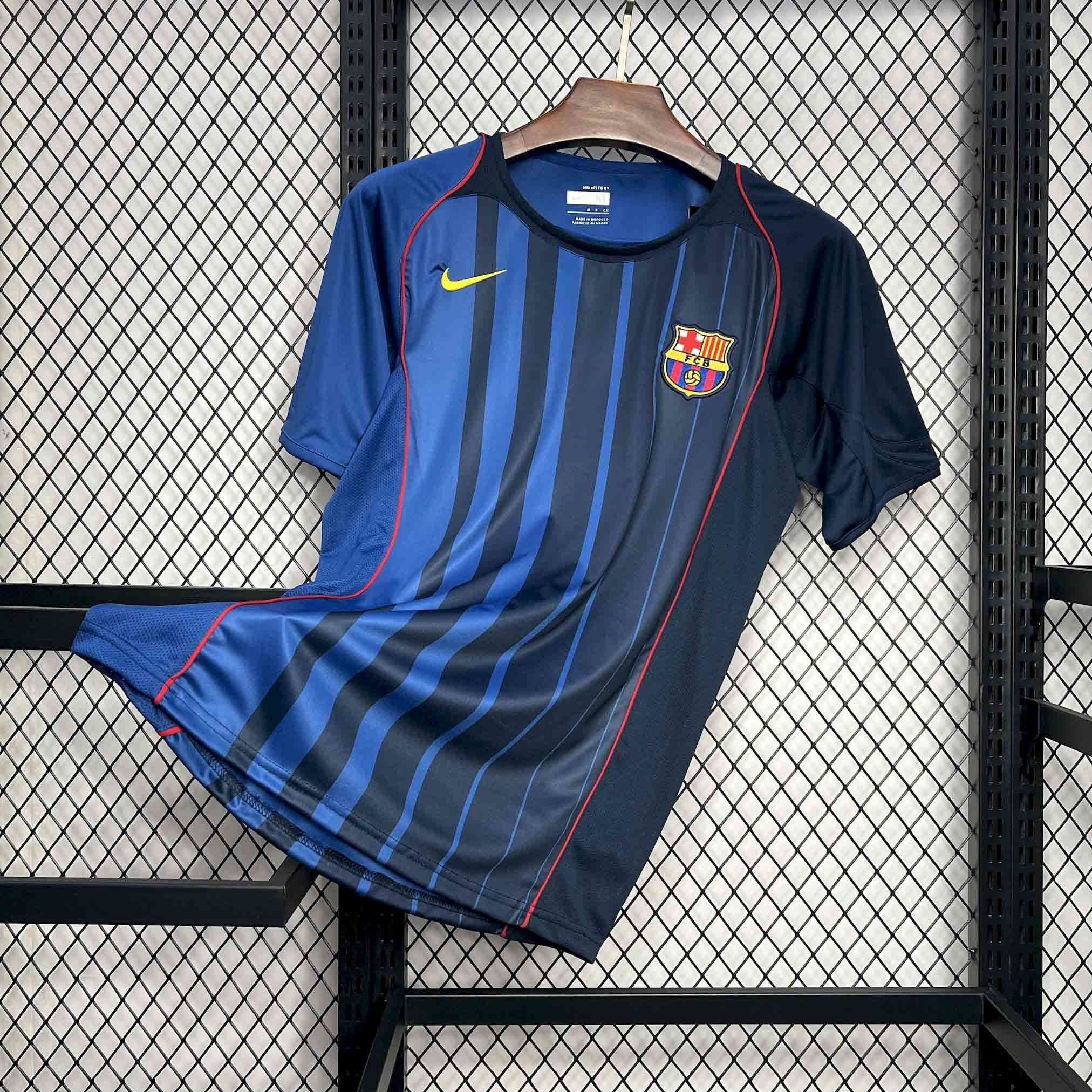 04-05 Barcelona Away Retro Kit Vintage Shirt AAAAJersey Supplier Yupoo