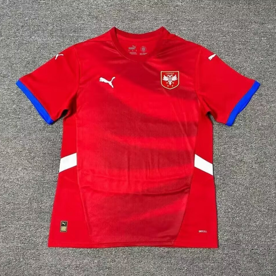 2024 Serbia Home Kit UEFA Euro Shirt Soccer Jerseys Yupoo 5