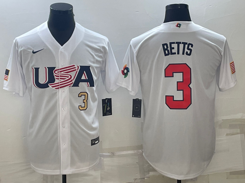 USA 2023 World Cup Baseball Jerseys 80